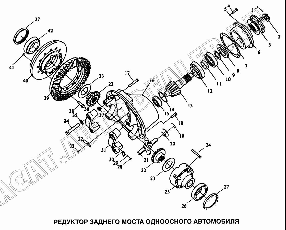 Кольцо DZ9112320031 для Shaanxi самосвал