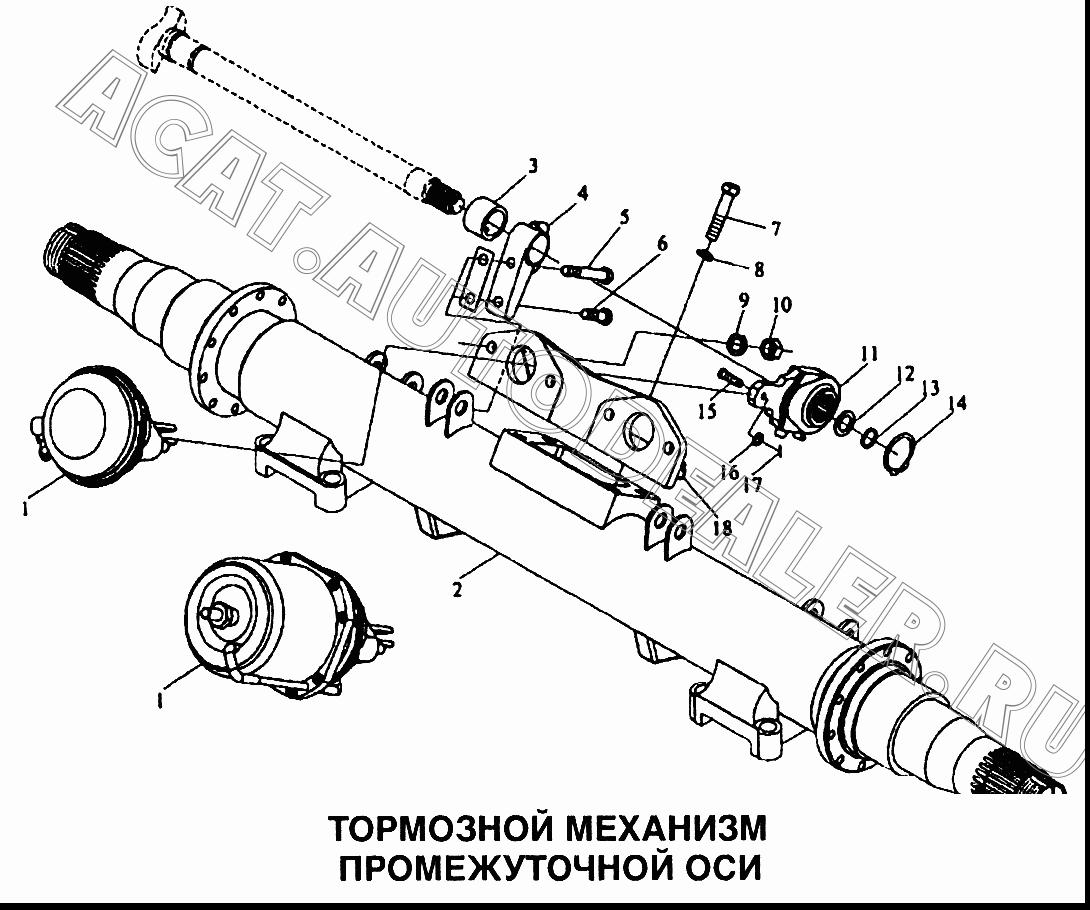 Тормозная камера DZ9114362000 для Shaanxi самосвал