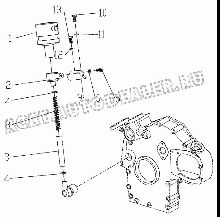 Сепаратор 12270387 для Deutz 226B
