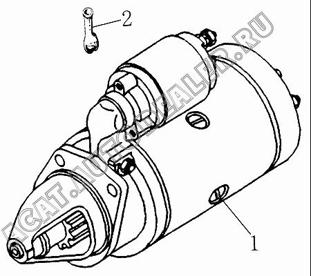Стартер 12153838 для Deutz 226B