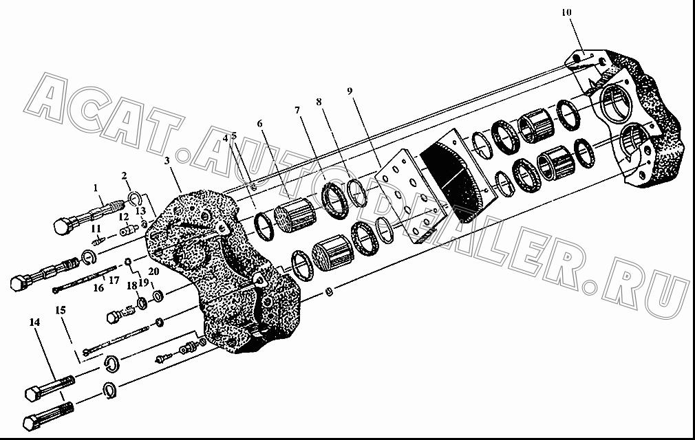 Внутренние рычажные ножницы Z0104508105 для Xiamen XZ636