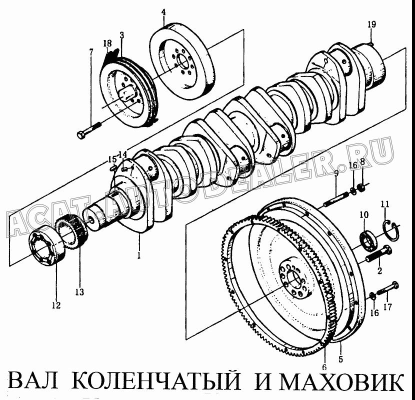 Маховик AZ2600020220 для CNHTC Sinotruk Howo