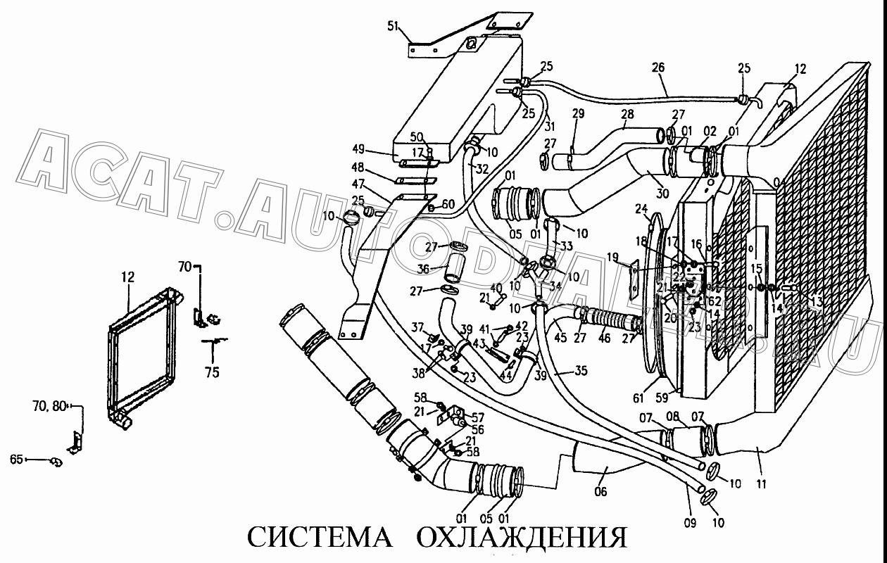Выпускной газовый шланг интеркулера WG9719530108 для CNHTC Sinotruk Howo
