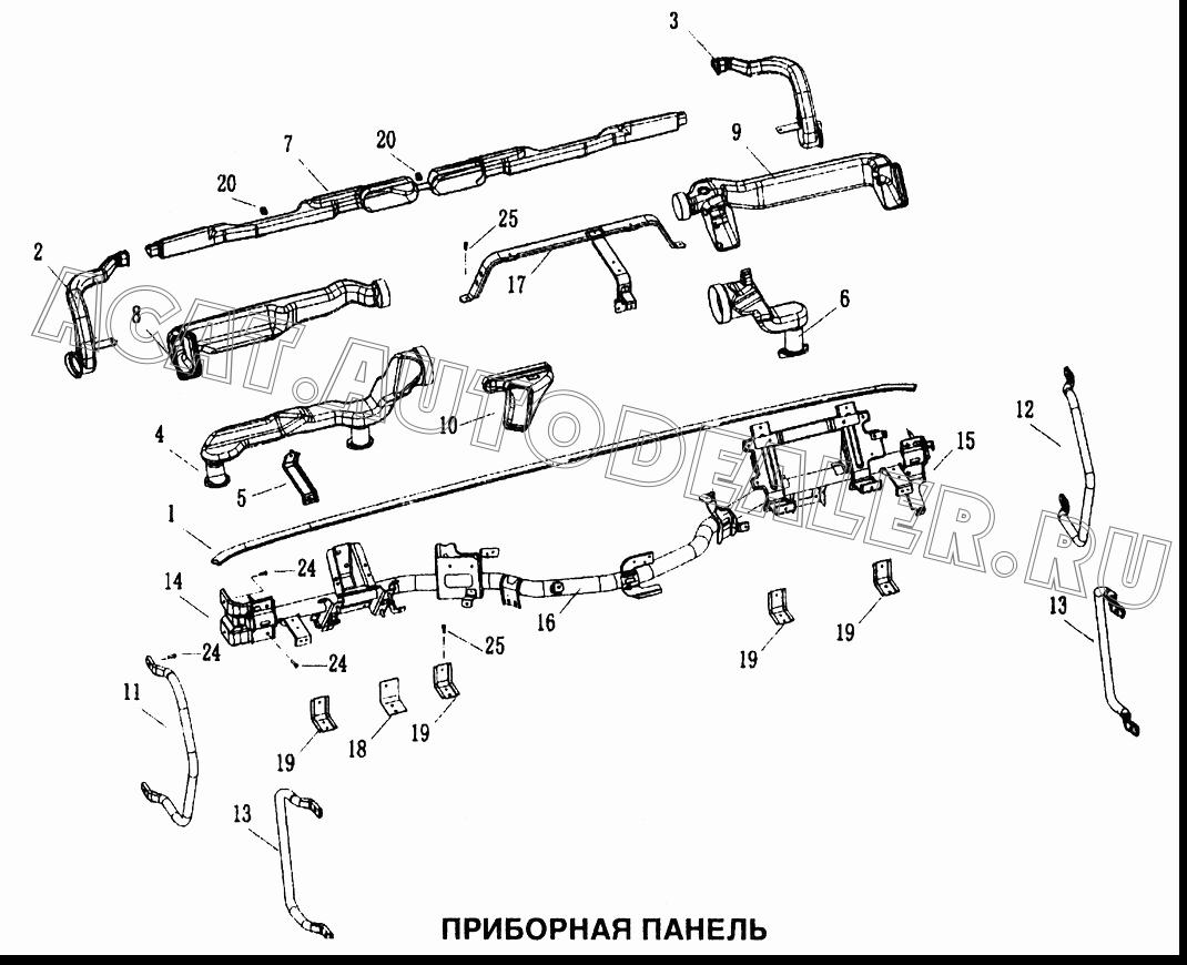 Передний уплотнитель AZ1642160010 для CNHTC Sinotruk Howo