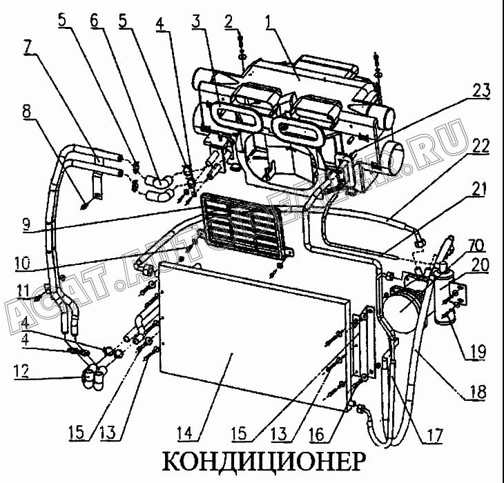 Клиновидный ремень WG1500130110 для CNHTC Sinotruk Howo
