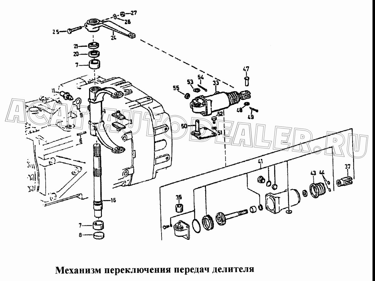 Вилка переключения низшей и высшей передач 1269328288 для CNHTC Sinotruk Hania