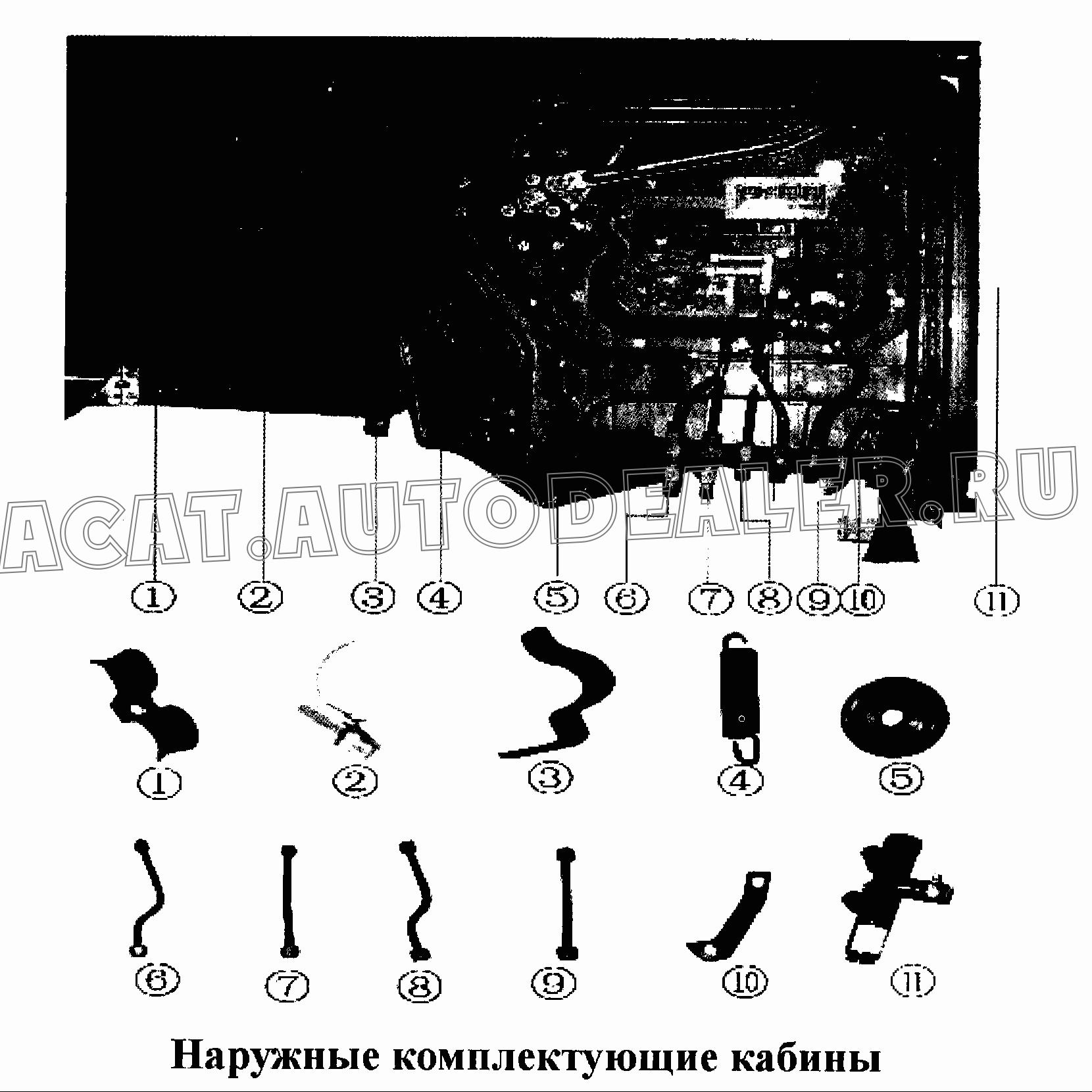 Хомут NZ1651820160 для CNHTC Sinotruk Hania