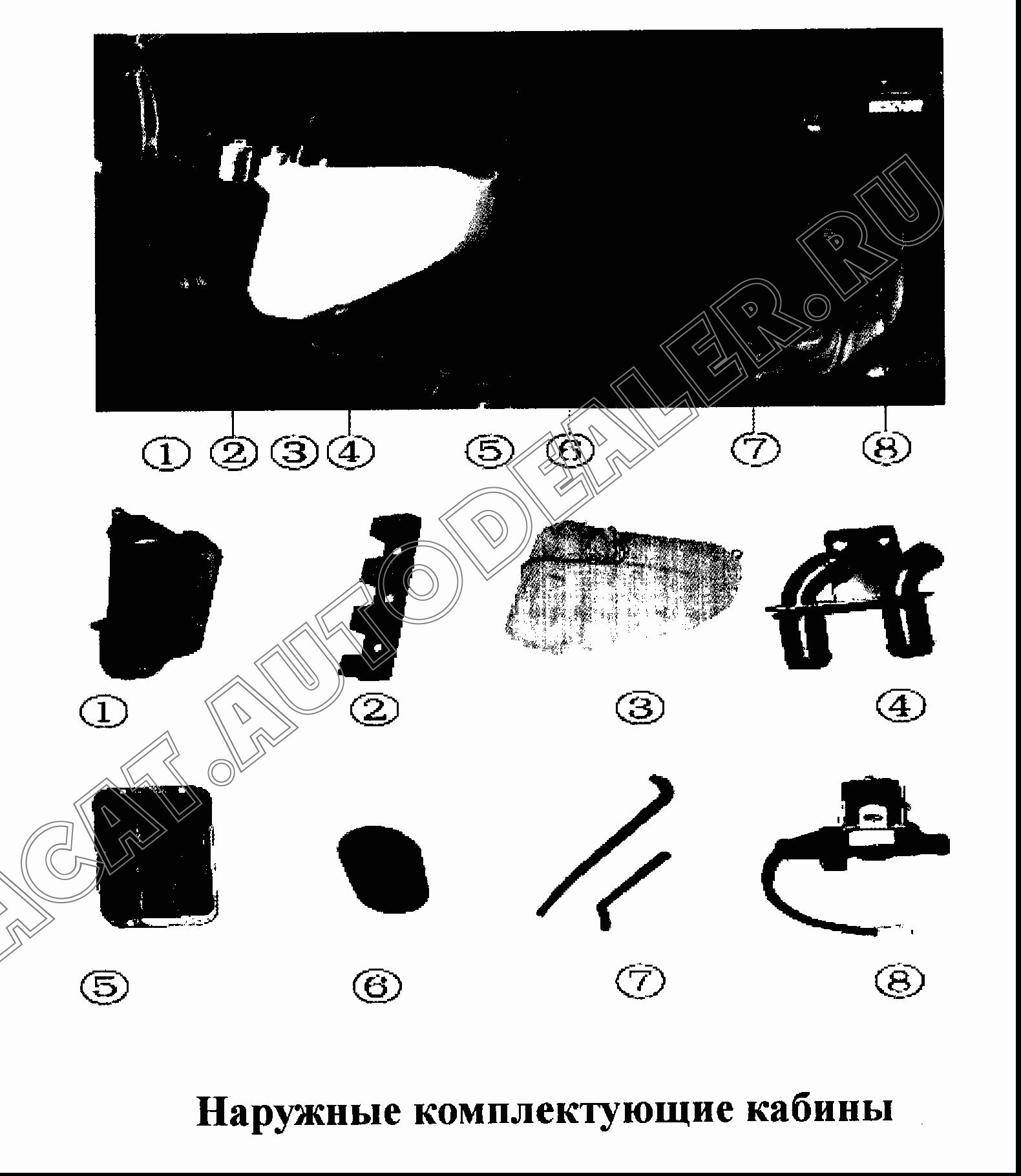 Защитная крышка электрооборудования NZ9525770010 для CNHTC Sinotruk Hania