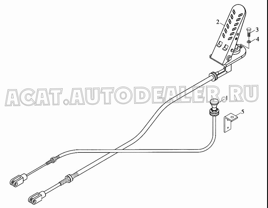 Рукоятка 9D22-050300 для Foton FL936F