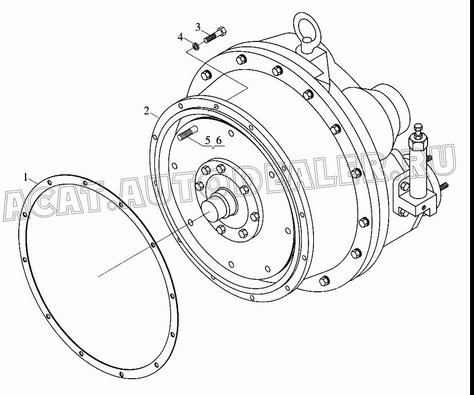 Прокладка 9D20-210001 для Foton FL936F