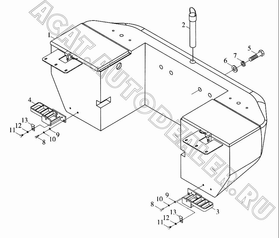 Противовес 9D636-15А01000 для Foton FL936F