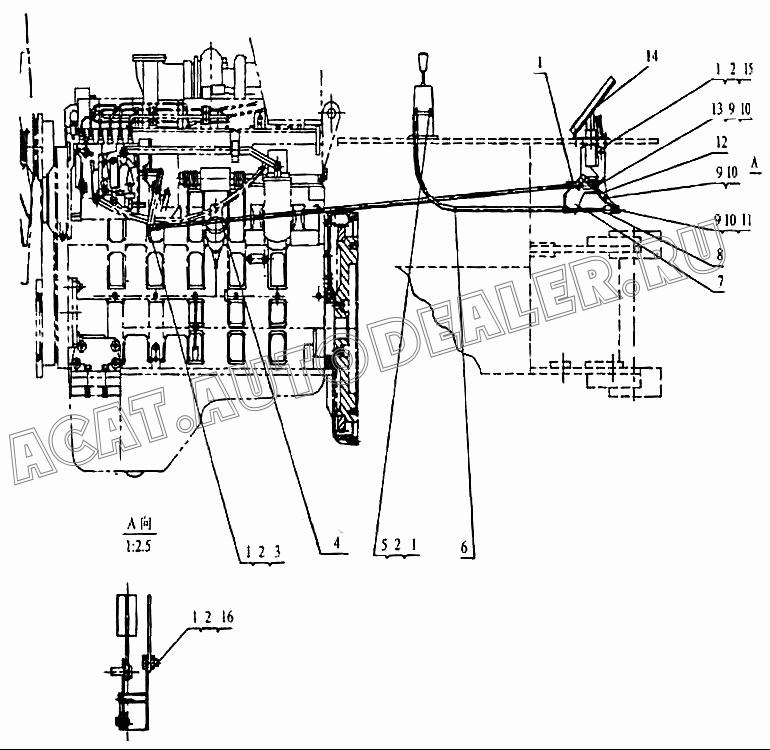 Штифт PY180G.19-2 для XCMG GR165