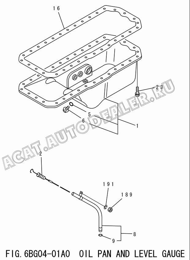 GAUGE,OIL LEVEL 1-11760-353-0 для Isuzu 6BG1-1-T
