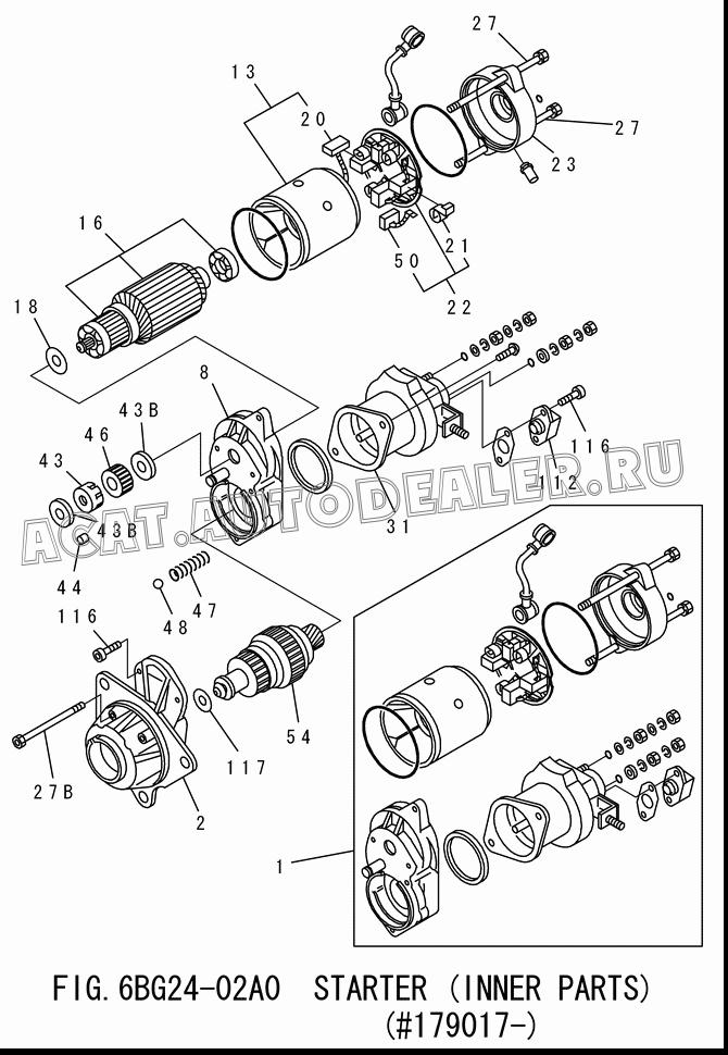 BALL 1-81129-713-0 для Isuzu 6BG1-1-T