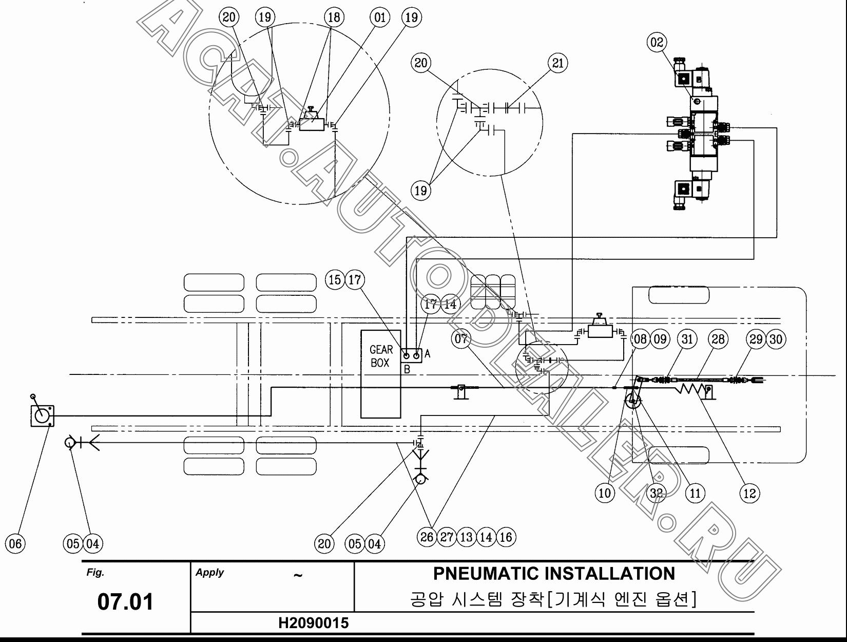 PRE. CONTROL VALVE 23130037 для Hanwoo HCP40.15X
