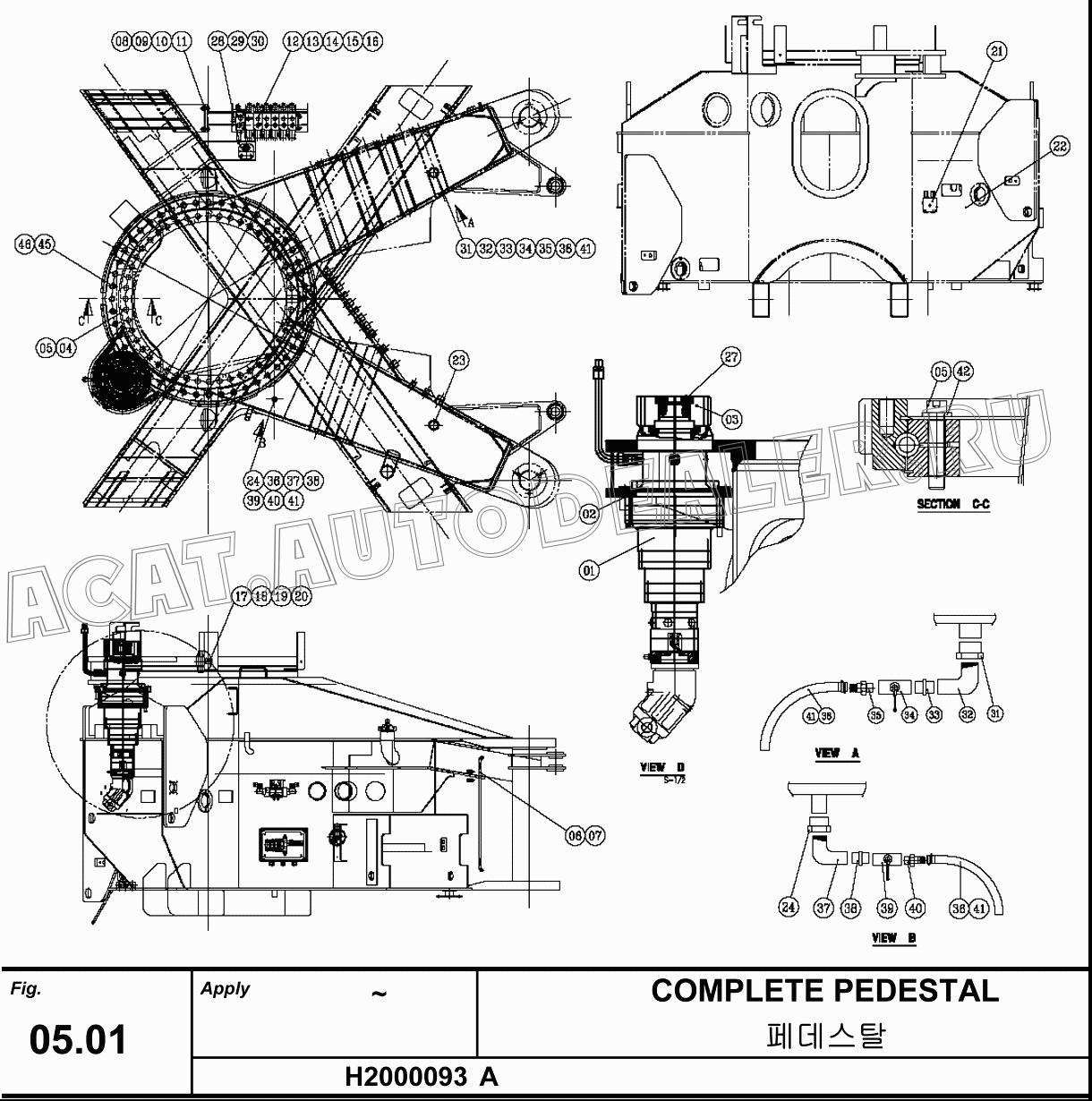 PLANETARY GEAR H2080157 для Hanwoo HCP40.15X