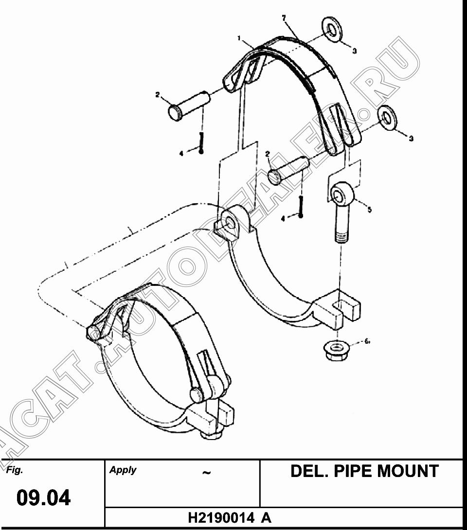 PIN, SPLIT S5735471 для Hanwoo HCP40.15X