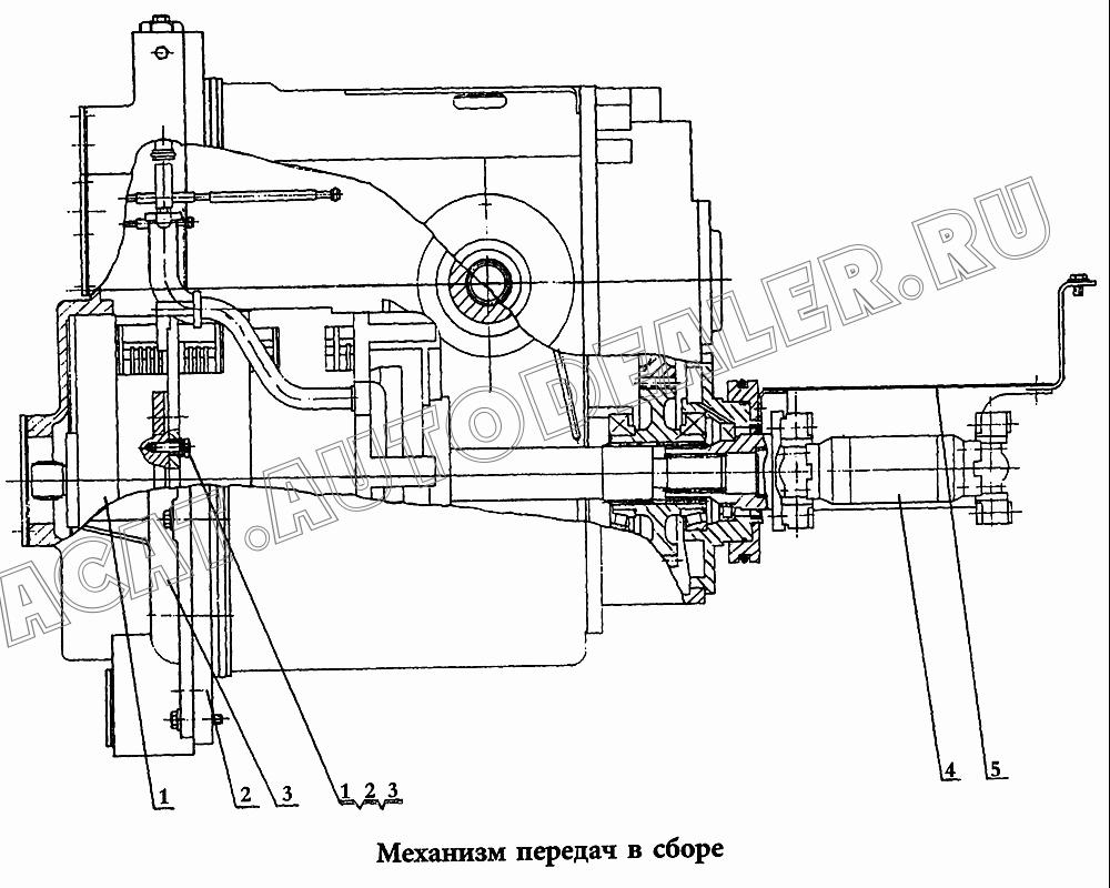 Центральная передача 0T03200 для HBXG SD7