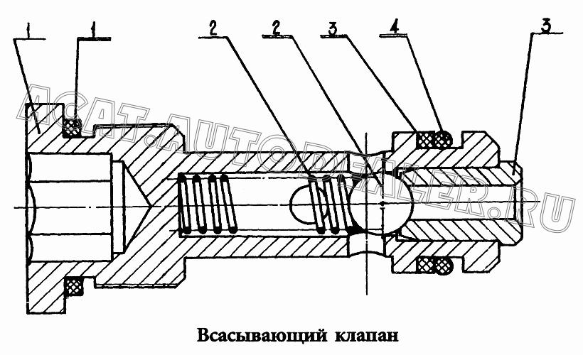 Корпус всасывающего клапана 0T13055 для HBXG SD7