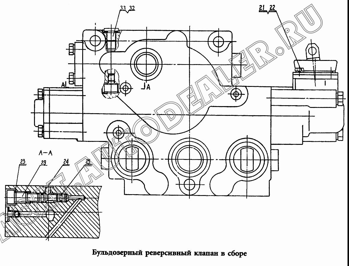 Золотник 0T13101 для HBXG SD7