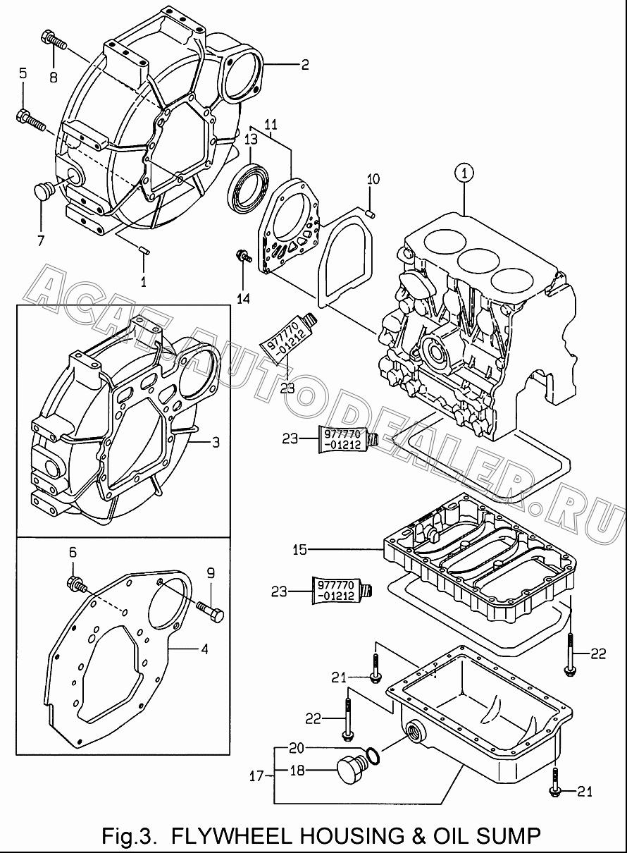 PARALLEL PIN 8X16 129100-01580 для Yanmar 3TNE68