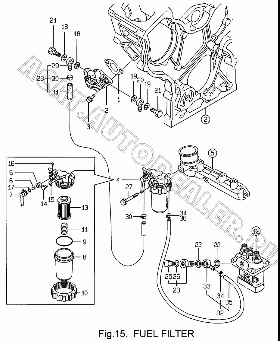 GASKET, (NON-ASB.) 121520-01851 для Yanmar 3TNE68