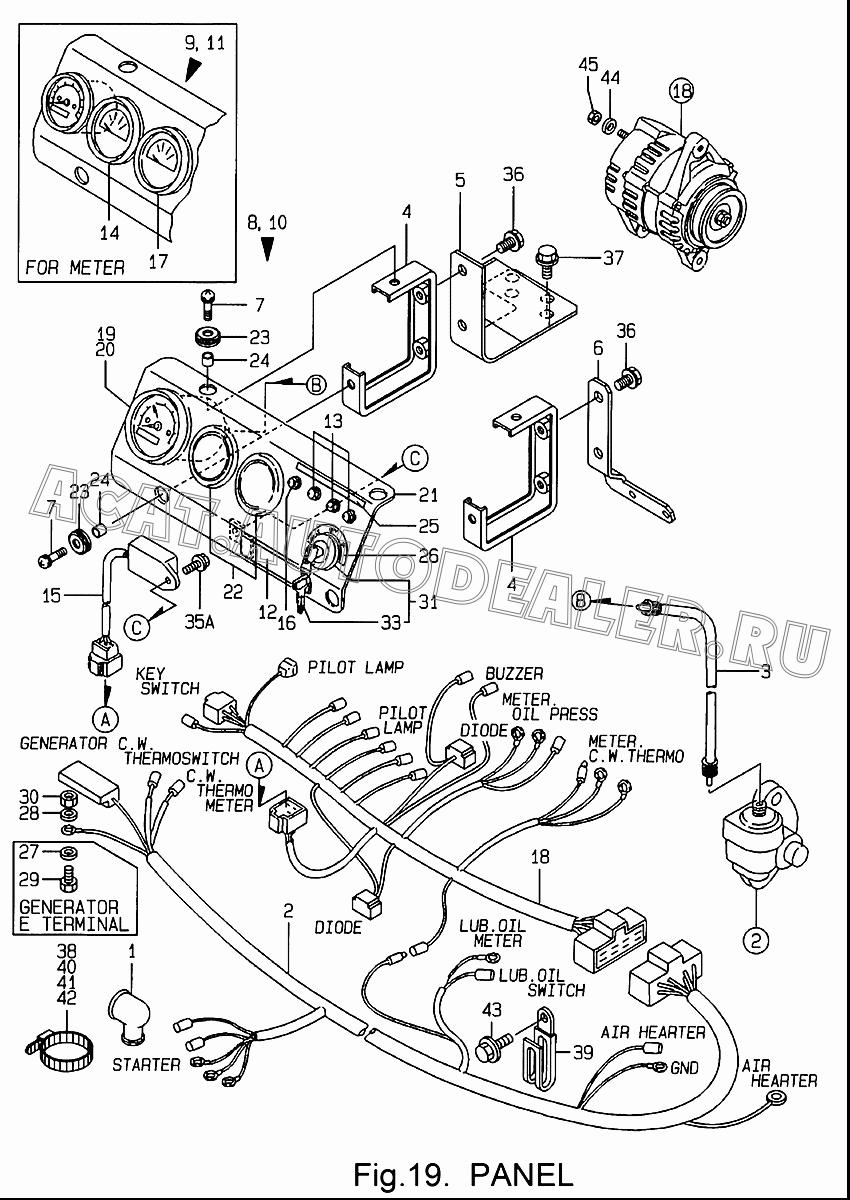 COVER 52 124770-91220 для Yanmar 3TNE68