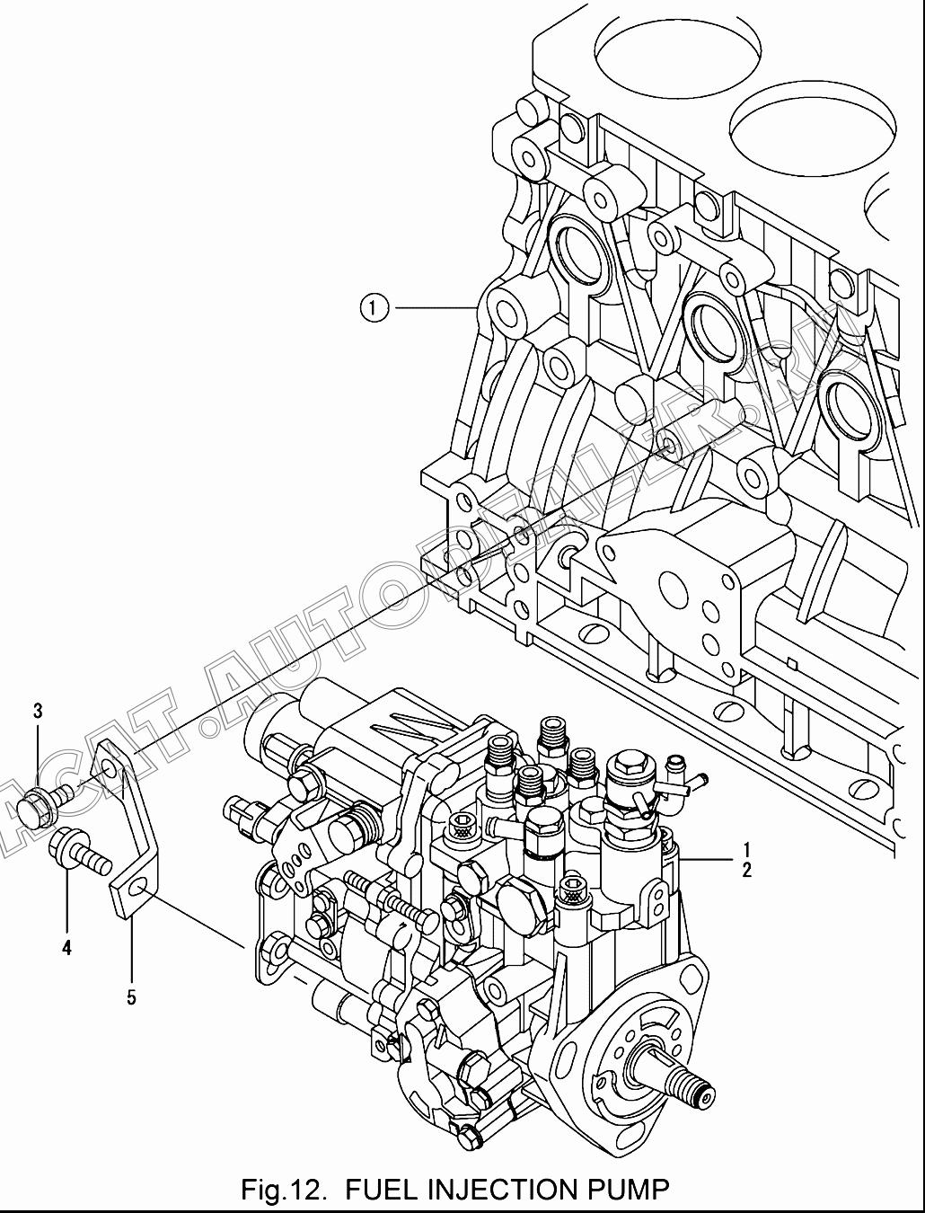 FUEL INJECTION В сборе 729602-51310 для Yanmar 4TNV88