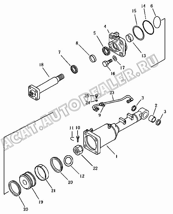 Seal, dust 16Y-63-13600 для Shantui SD13