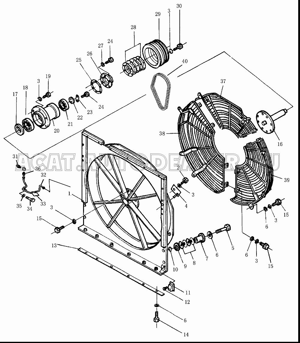 Drum 175-03-C1280 для Shantui SD32