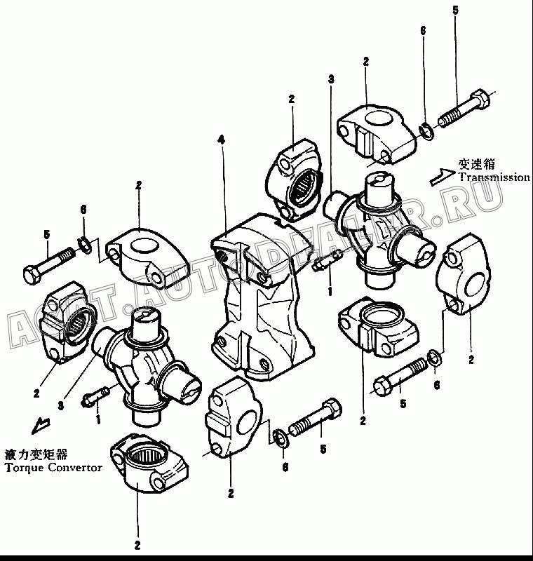Oil nozzle 175-20-11140 для Shantui SD32