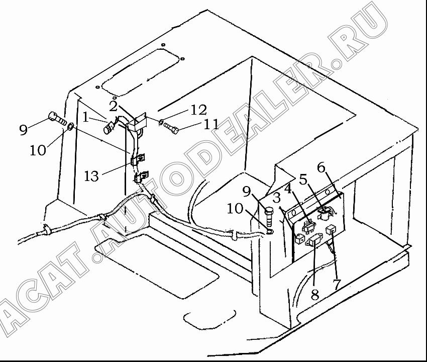 Plate 171-07-08000 для Shantui SD32