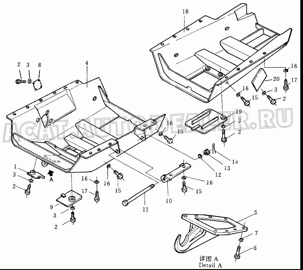 Cover 175-54-23230 для Shantui SD32