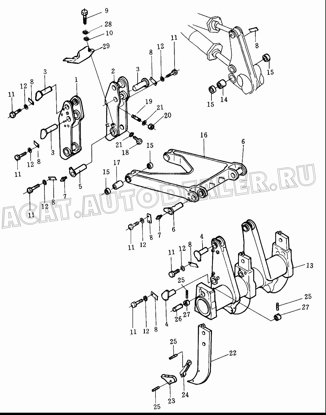 Bushing 175-78-21740 для Shantui SD32