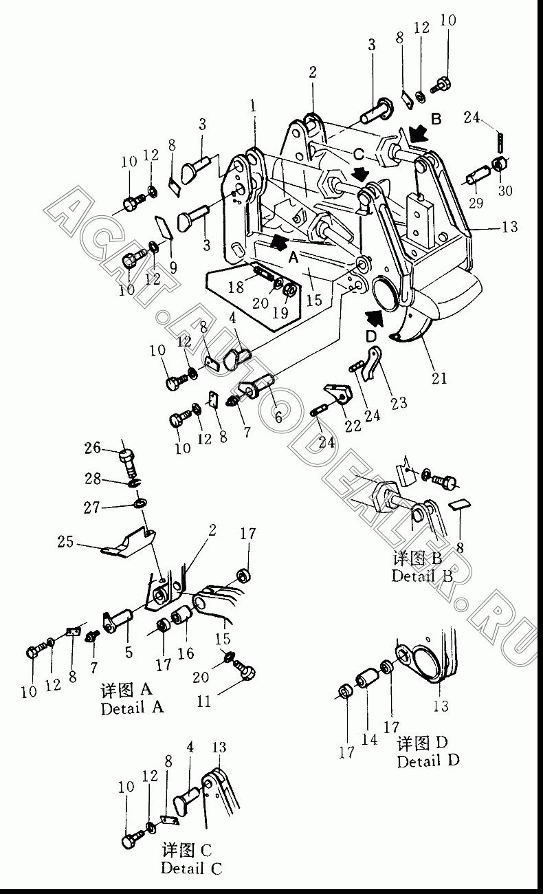 Plate 24Y-89-10000 для Shantui SD32
