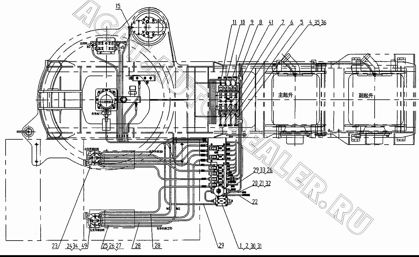 Fitting QY16K.13.1-1 для XCMG QY25K