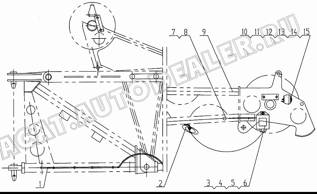 Jib boom binded wire QY16K.11.4.3 для XCMG QY25K