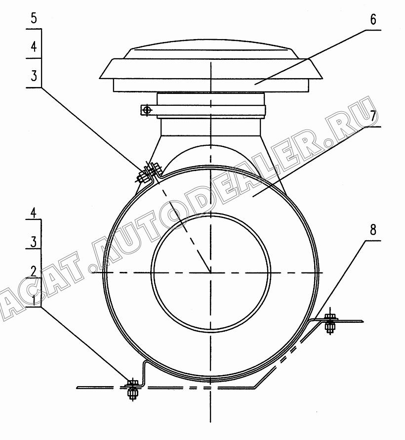 Air fliter 10810039 для XCMG XZ65K