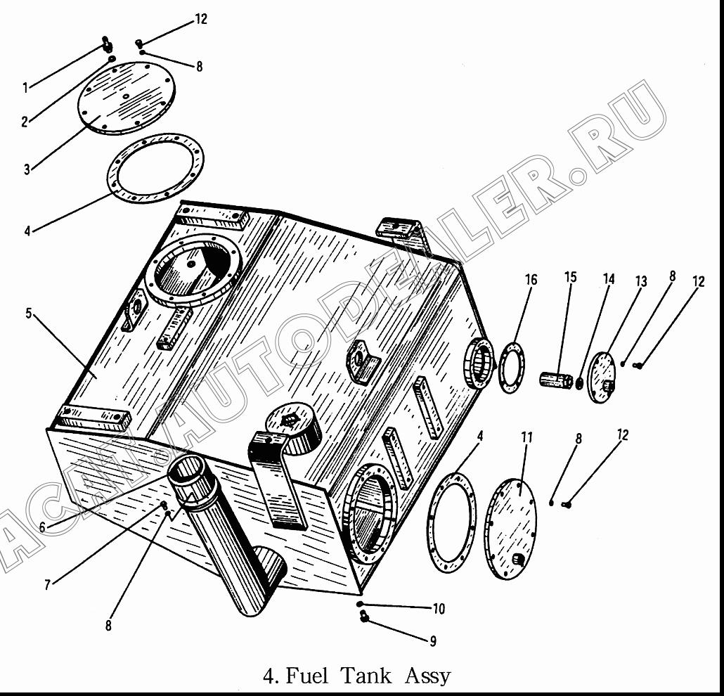 Oil Box Jointing Z5G.I.1.3.4 для XCMG ZL50G