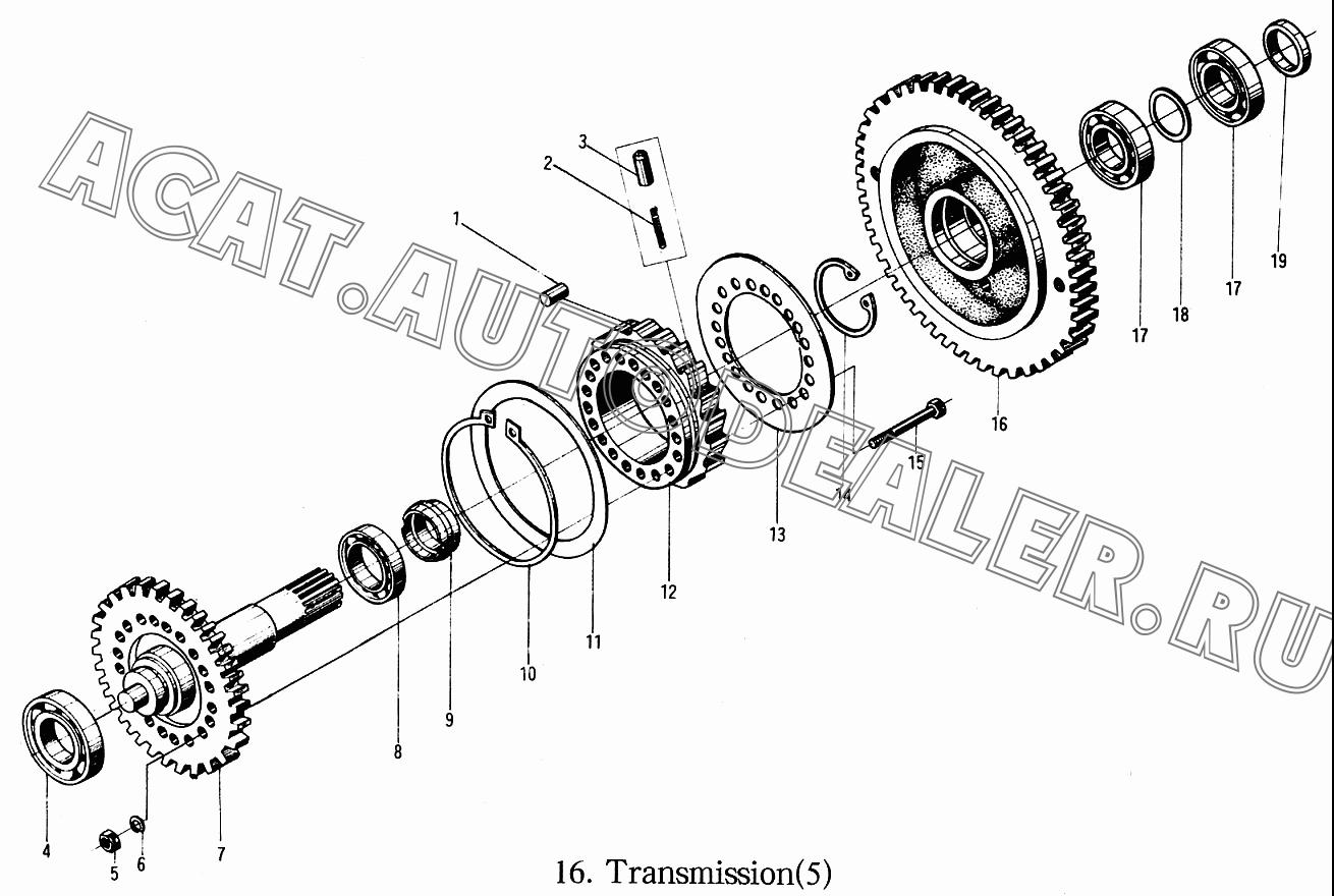Ball Bearing GB276-89 211(55x100x21) для XCMG ZL50G