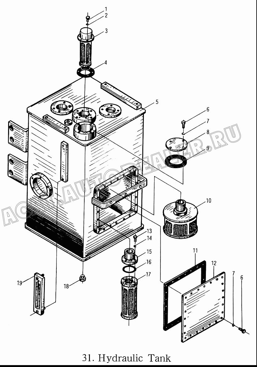 Air Filter В сборе PAF2-0.07-0.75-40F для XCMG ZL50G