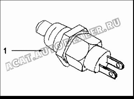 Датчик скорости C3967252 для Cummins ISLe310-30