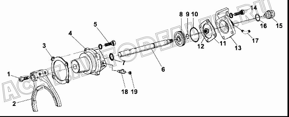 Цилиндр 16778 для FAW CA3252