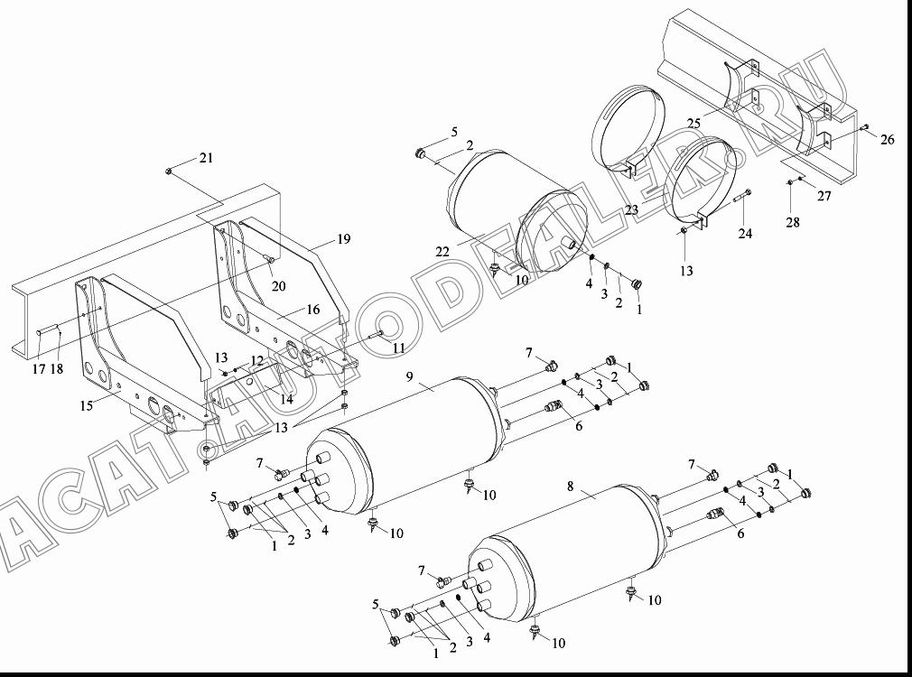 Пробка M22 3513421-50A для FAW CA3252