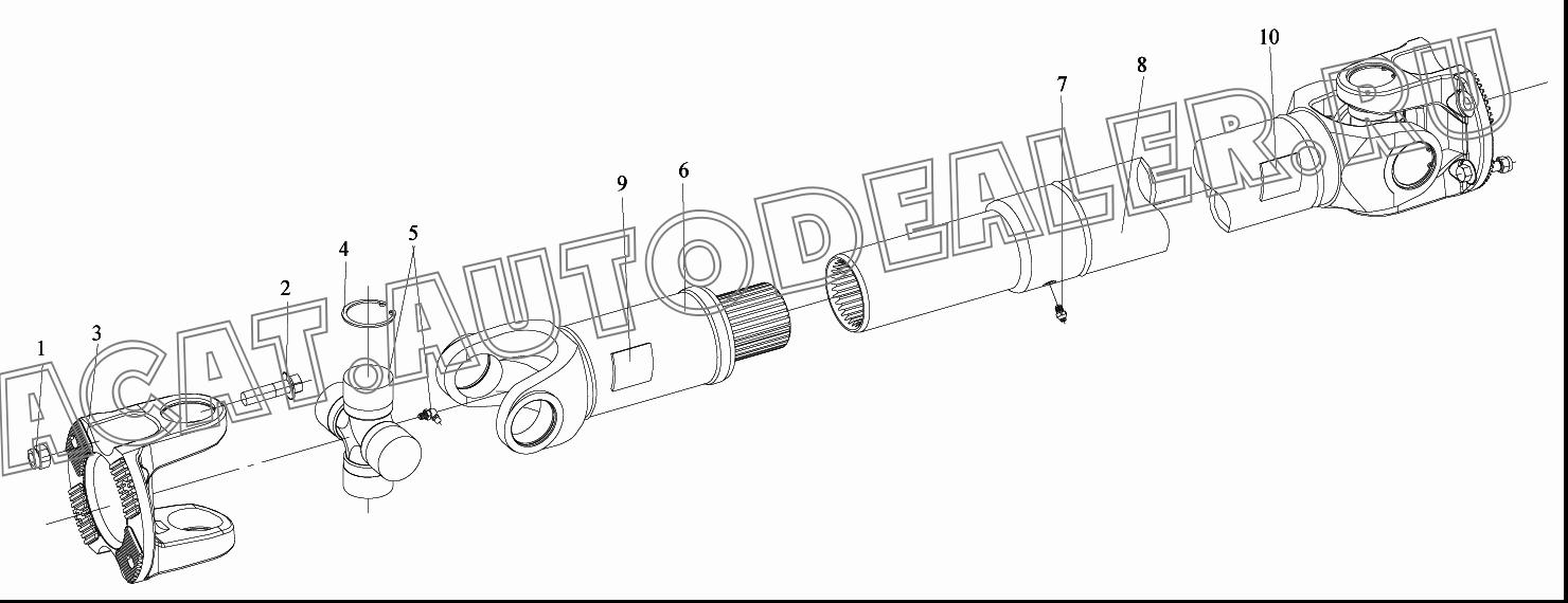 Упорное кольцо 2205048С6Н для FAW CA4180