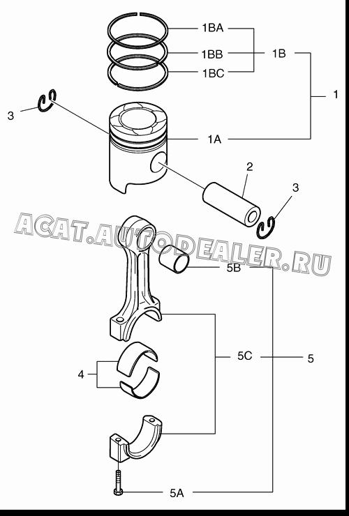 BUSHING K1019315 для Doosan 430 Plus
