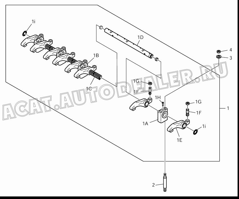 ARM;ROCKER K1019323 для Doosan 430 Plus
