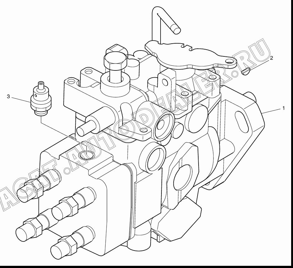 PUMP;INJECTION K1022377 для Doosan 430 Plus