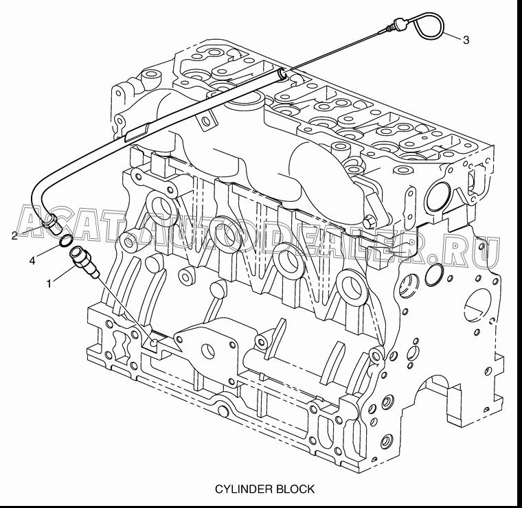 PLUG;OIL GAUGE K1019370 для Doosan 430 Plus