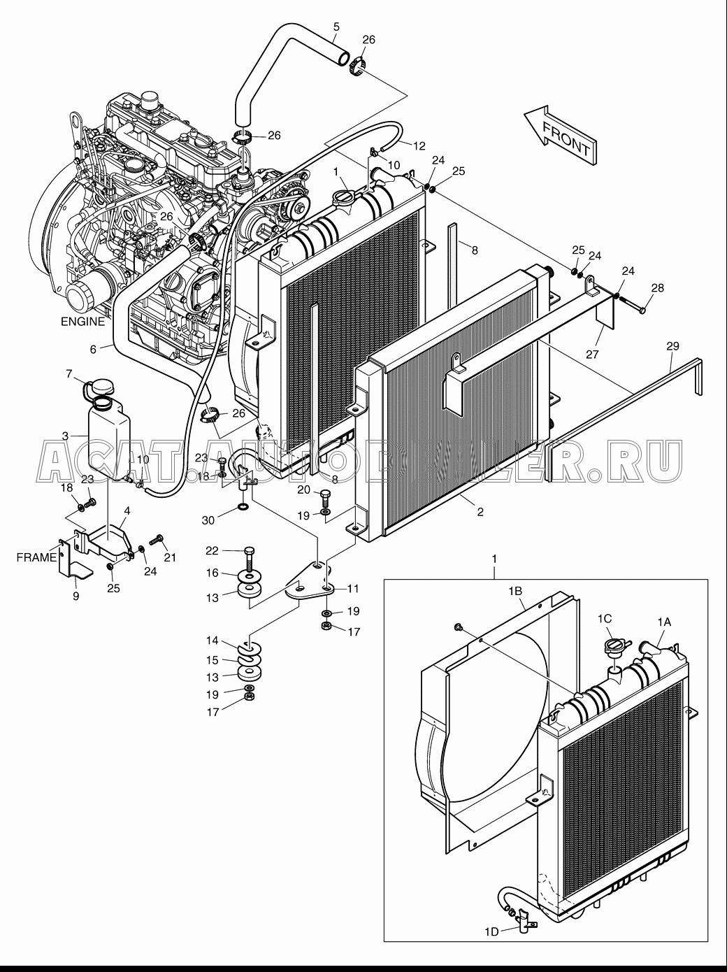 CAP K1021134 для Doosan 430 Plus